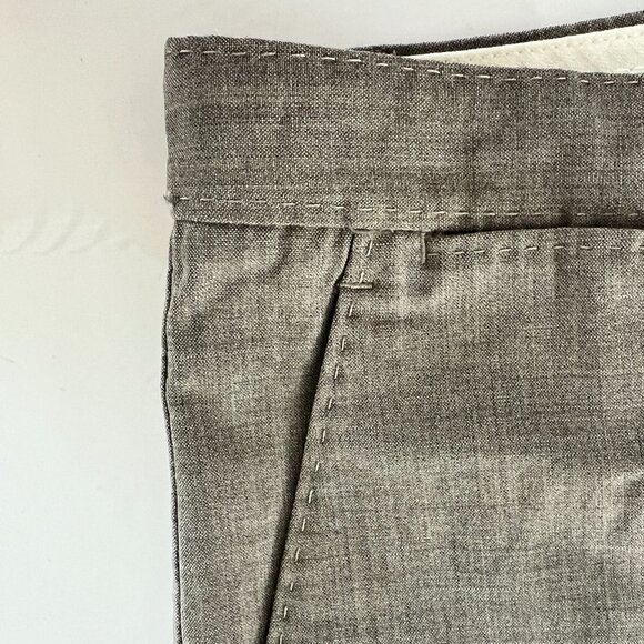 Theory Palmer City Walking Bermuda Shorts SZ 8 - Picture 4 of 8